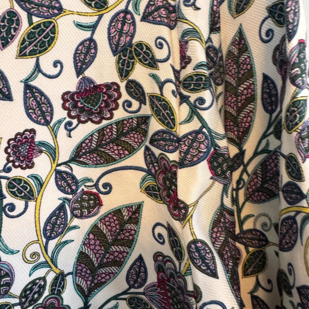 Women’s Drapey Floral Boat Neck Top – Size Large - MF0226 - Picture 8 of 10